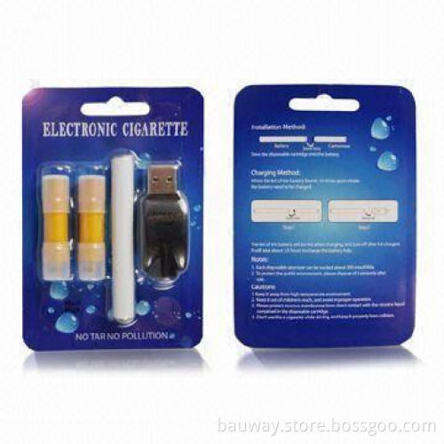 Recharegeable Disposable E-cigarette with 3.7V/150mAh Battery and 1 to 1.5 Hours Charging Time
